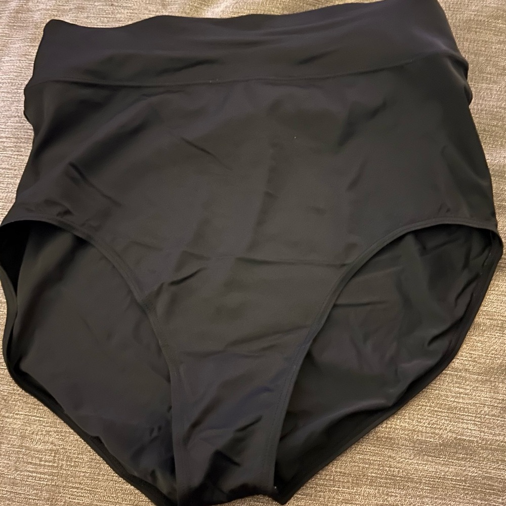 Weissman High-Waisted Dance Briefs XL Adult XLA Black